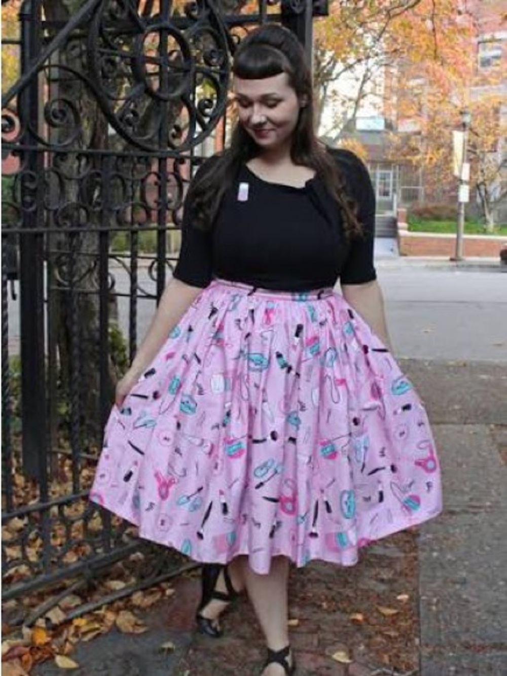 Unicorn alert - skirt with Beauty Print